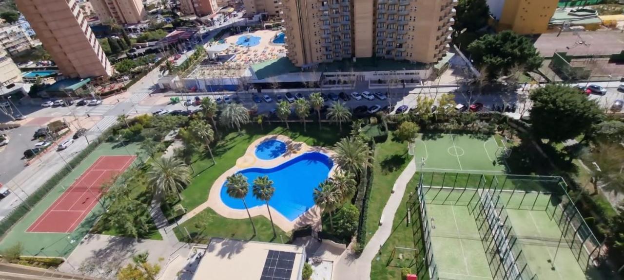 Apartamento Torre D'Oboe Vistas Al Mar Benidorm Exteriér fotografie